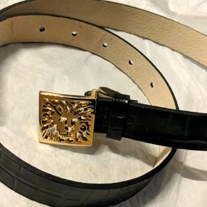 Vintage Anne Klein Signature Lion Belt